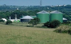 Bioplynová stanice Holsworthy, Anglie