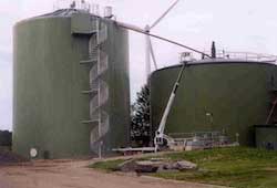 Bioplynová stanice Laholm Švédsko